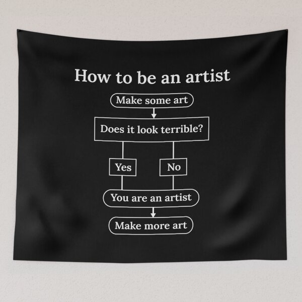 Item preview, Artist Art Teacher Painting Painter Funny Saying Gift designed and sold by CuteDesigns1.
