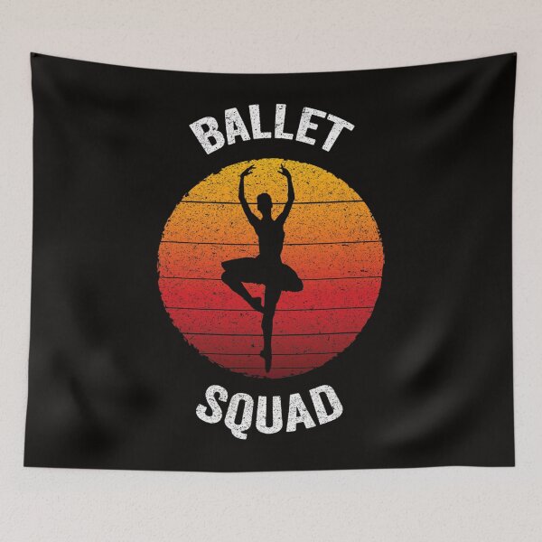 Item preview, Ballet Squad Vintage Dance Gift designed and sold by RonaldDaughtry.