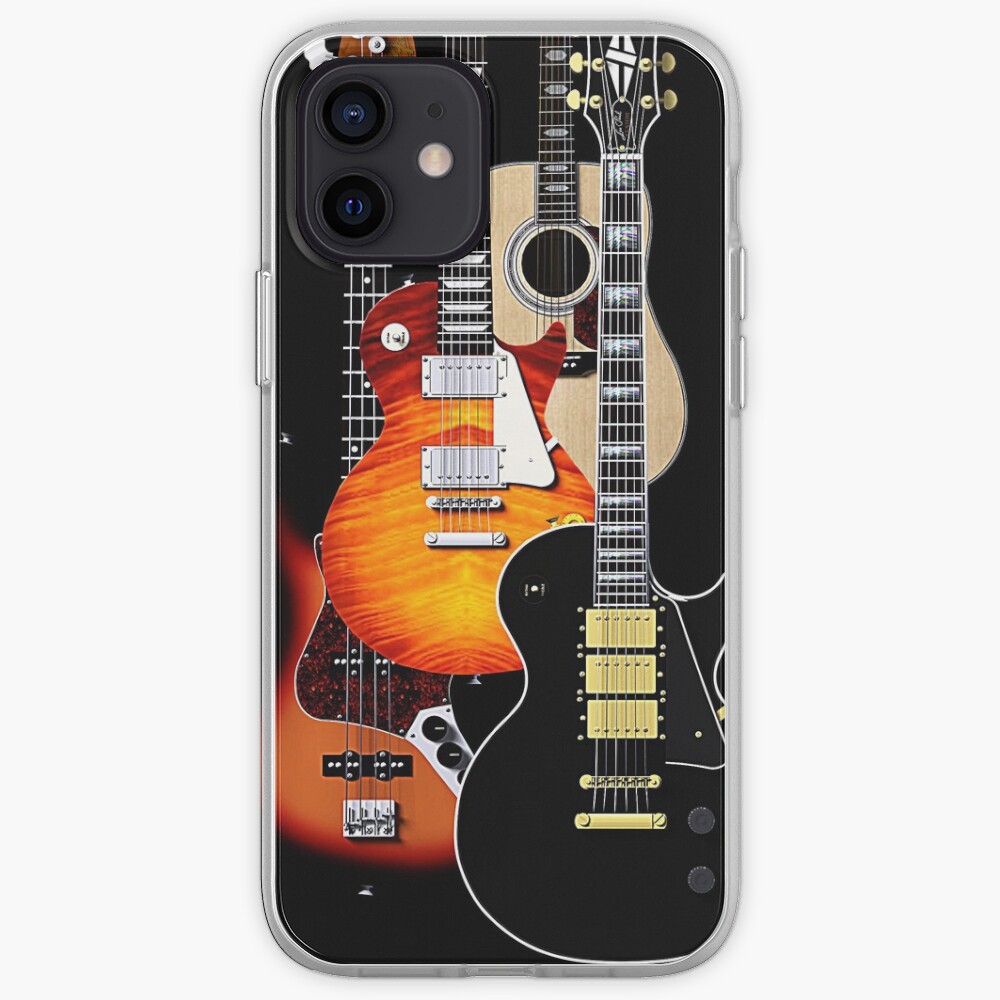 "Four guitars phone cases" iPhone Case & Cover by SC001 Redbubble