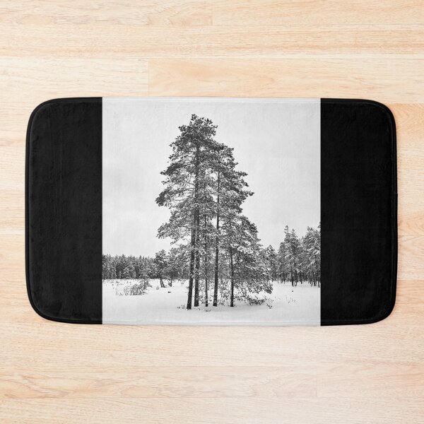 Item preview, Black and white pines designed and sold by Jouko Lehto Photography.