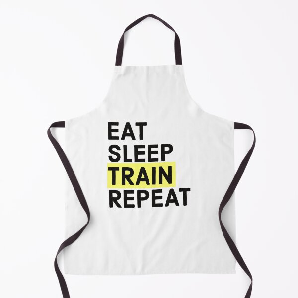 Item preview, TRAIN DRIVER - TRAINS - LOVE TRAIN - EAT SLEEP TRAIN REPEAT designed and sold by Tropical Blood.