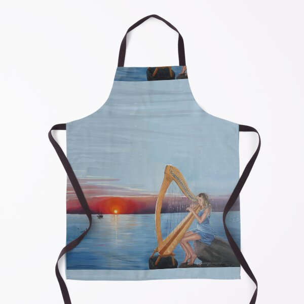 Item preview, Harpspel ~ Harpist designed and sold by CamphuijsenArt.