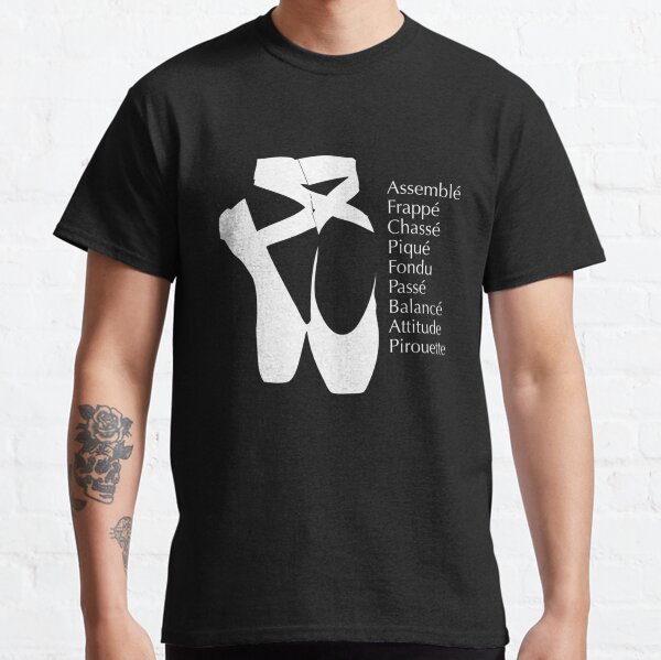 Item preview, Ballet Terms Ballerina Dance on Pointe Shoes and Tutu Outfit designed and sold by RonaldDaughtry.