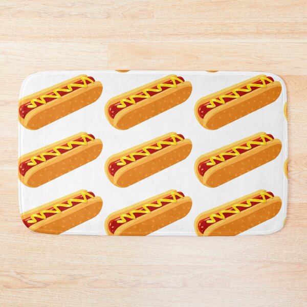 Item preview, Hot Dog with Mustard designed and sold by rhodeyart.