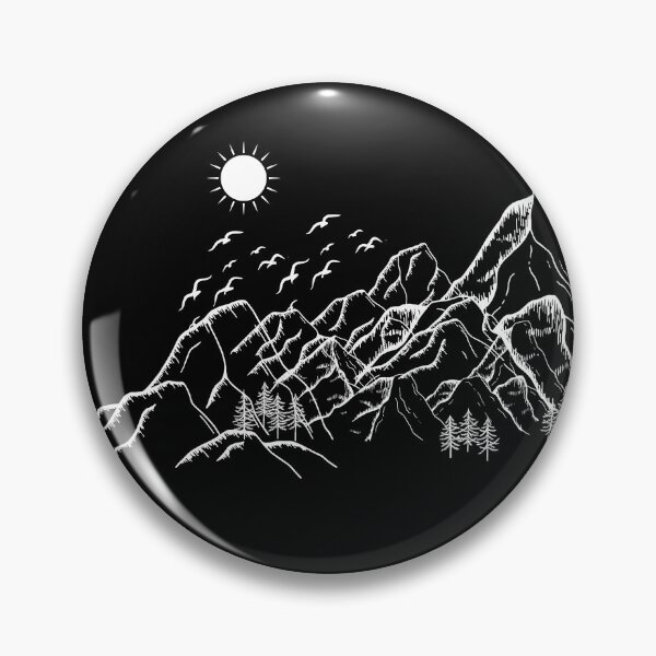 Item preview, Mountains Sketch designed and sold by Nanthi89.