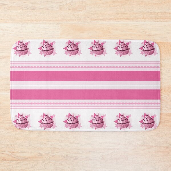 Item preview, Pink Cupcake Stripes designed and sold by L'Atelier de Milu.