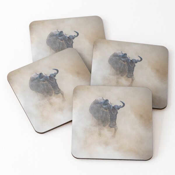 Item preview, Wildebeest leaps into the depths. designed and sold by Ingo Gerlach.