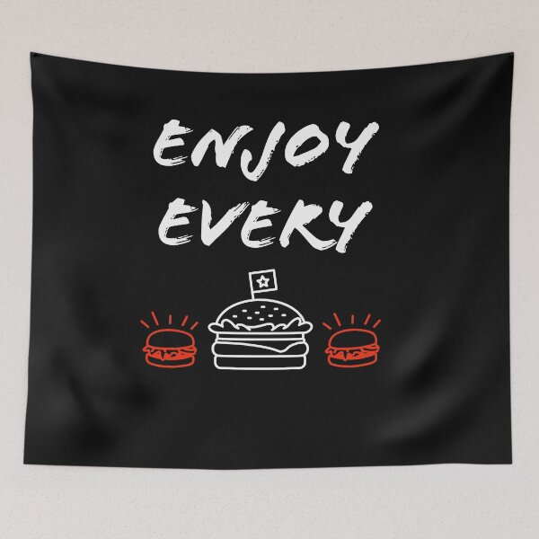 Item preview, Enjoy every burger  designed and sold by PCpallavi.