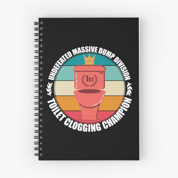 Item preview, Undefeated Massive Dump Division Toilet Clogging Champ designed and sold by Giacob.