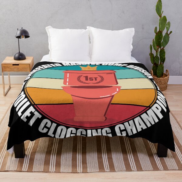 Item preview, Undefeated Massive Dump Division Toilet Clogging Champ designed and sold by Giacob.