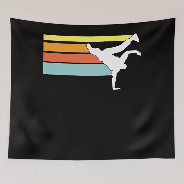 Item preview, BBOY Hip Hop Break dance Retro Colors designed and sold by RonaldDaughtry.