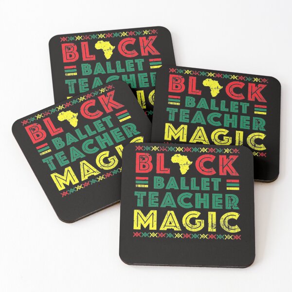 Item preview, Black Ballet Teacher Magic History Month Gift designed and sold by RonaldDaughtry.
