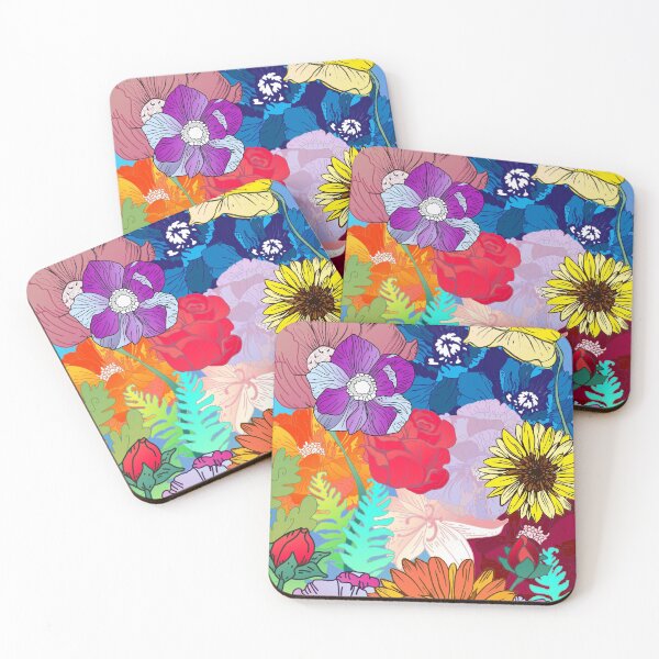 Item preview, flower collage  designed and sold by Catherine  Milchard.