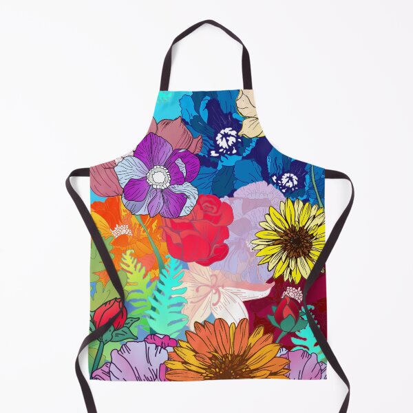Item preview, flower collage designed and sold by Catherine Milchard.
