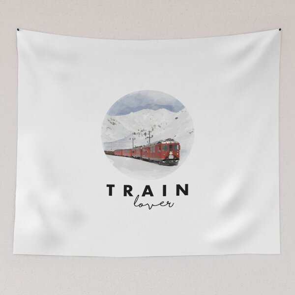 Item preview, TRAIN DRIVER - DRIVING - TRAINS - TRAINS DRIVING - TRAIN WATERCOLOUR designed and sold by Tropical Blood.