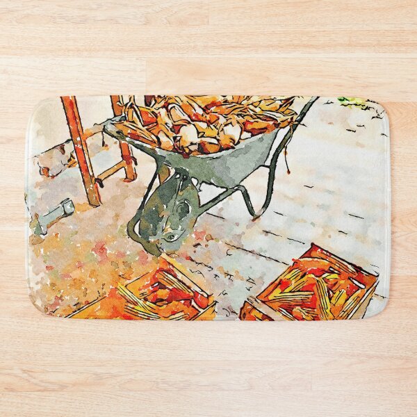 Item preview, Hortus Conclusus: wheelbarrow and boxes with corn on the cob designed and sold by Giuseppe Cocco.