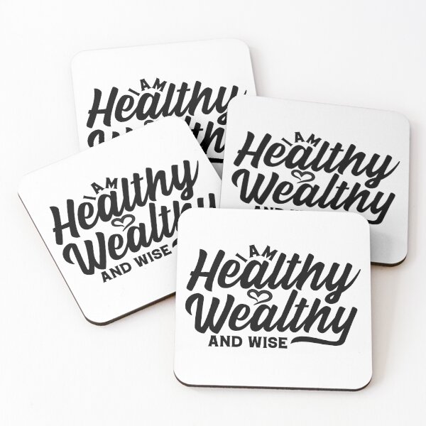 Item preview, I Am Healthy Wealthy And Wise designed and sold by GravitiTees.