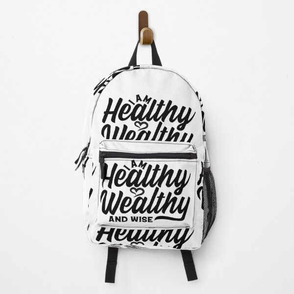 Item preview, I Am Healthy Wealthy And Wise designed and sold by GravitiTees.
