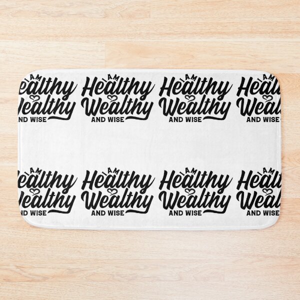 Item preview, I Am Healthy Wealthy And Wise designed and sold by GravitiTees.