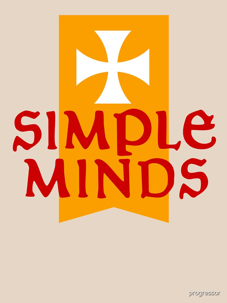 Discover Maglietta Classica Del Rock Band Simple Minds - La Cresta Di Simple Minds