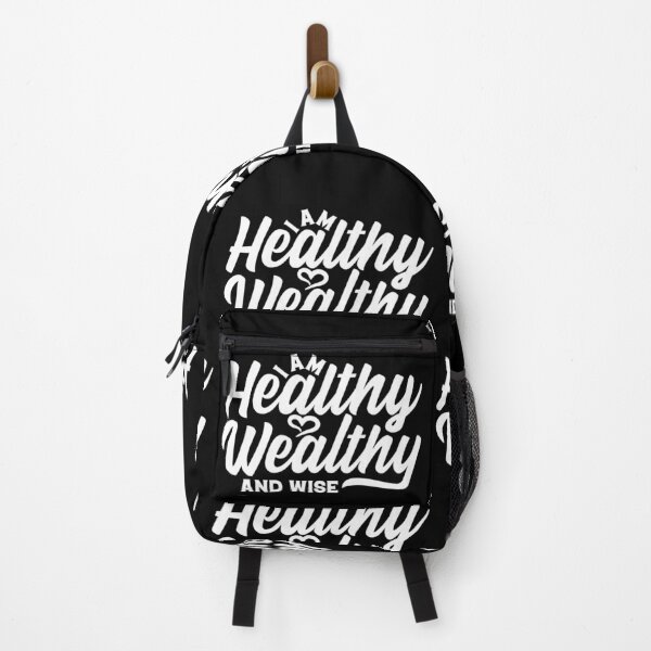 Item preview, I Am Healthy Wealthy And Wise | Good Living designed and sold by GravitiTees.