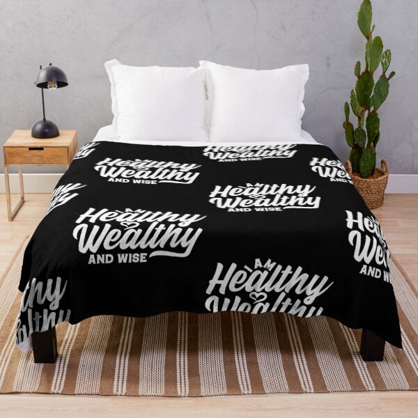 Item preview, I Am Healthy Wealthy And Wise | Good Living designed and sold by GravitiTees.