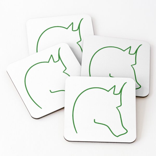 Item preview, Green Horsehead designed and sold by VazMasDesign.