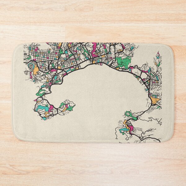 Item preview, Acapulco, Mexico Street Map designed and sold by A Deniz Akerman.