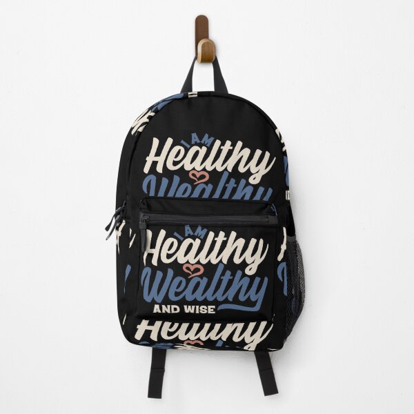 Item preview, I Am Healthy Wealthy And Wise | Health Is Wealth designed and sold by GravitiTees.