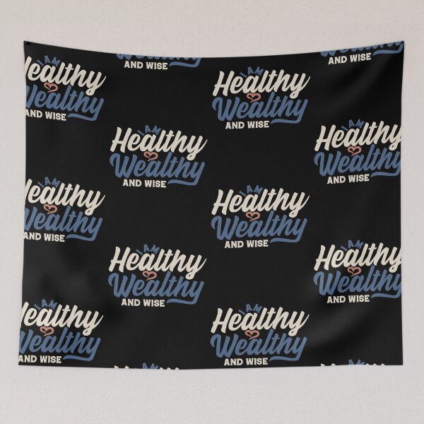 Item preview, I Am Healthy Wealthy And Wise | Health Is Wealth designed and sold by GravitiTees.
