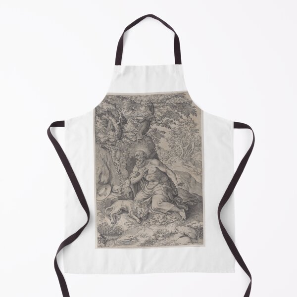 Item preview, Saint Jerome In The Wilderness, With A Lion At Left designed and sold by Gorls.