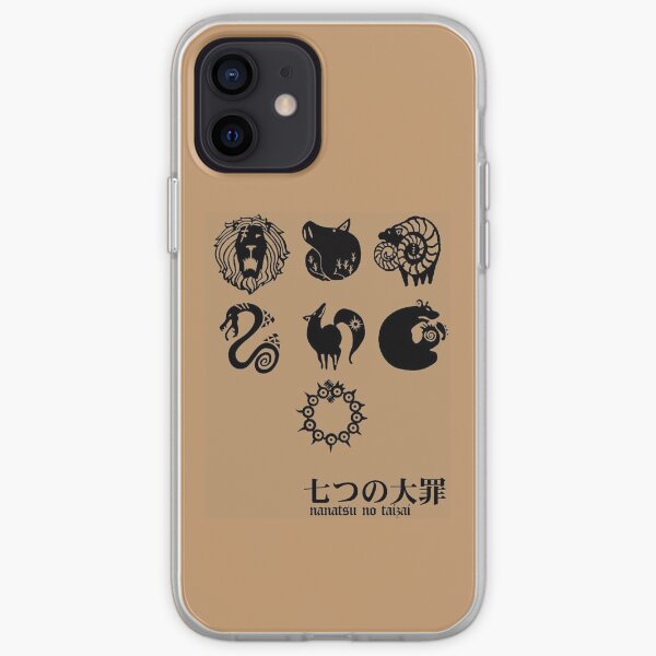 Nanatsu No Taizai Mark Funda blanda para iPhone