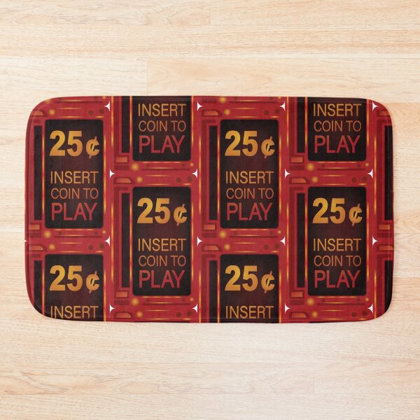Item preview, Insert coin arcade retro classic games designed and sold by portokalis.
