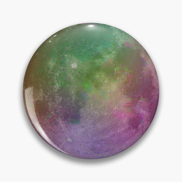 Item preview, Colorful (Glitched) Moon designed and sold by muffinstandd.