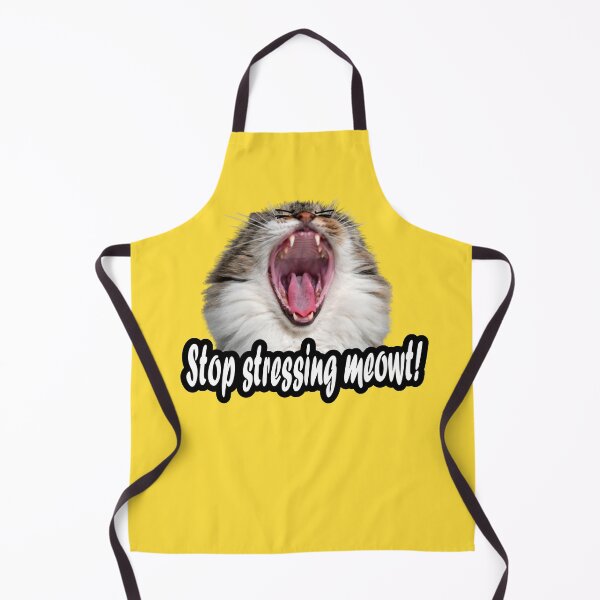 Item preview, Stop stressing meowt! designed and sold by Kaiserka-art.