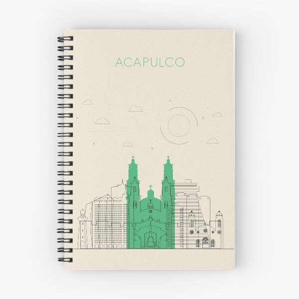 Item preview, Abstract City Posters: Acapulco, Mexico designed and sold by A Deniz Akerman.