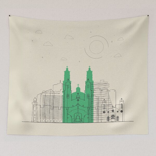 Item preview, Abstract City Posters: Acapulco, Mexico designed and sold by A Deniz Akerman.