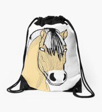 Linear fjord Drawstring Bag