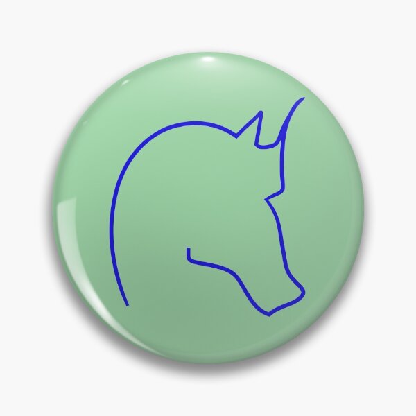 Item preview, Blue Horsehead designed and sold by VazMasDesign.