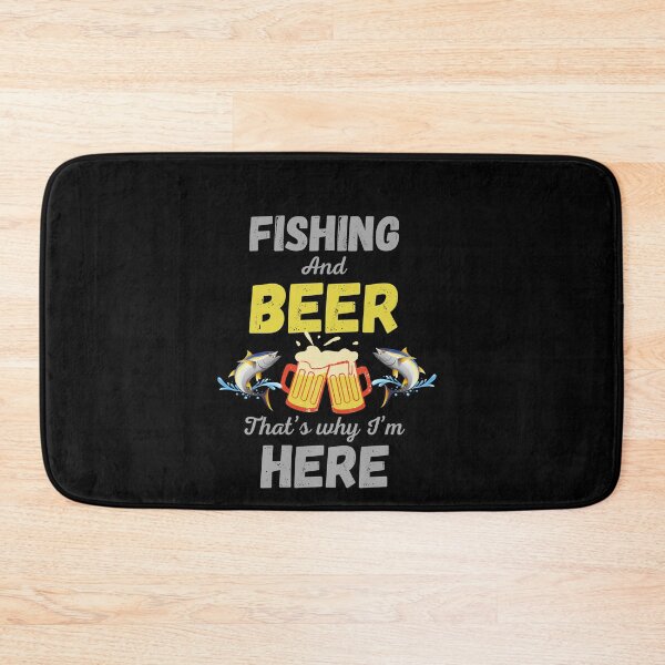 Item preview, Fishing and beer that’s why I’m here designed and sold by Kpnuts1.