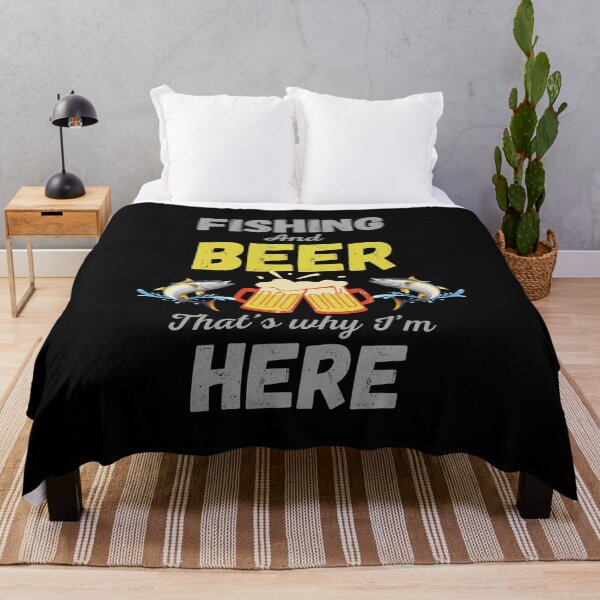 Item preview, Fishing and beer that’s why I’m here designed and sold by Kpnuts1.