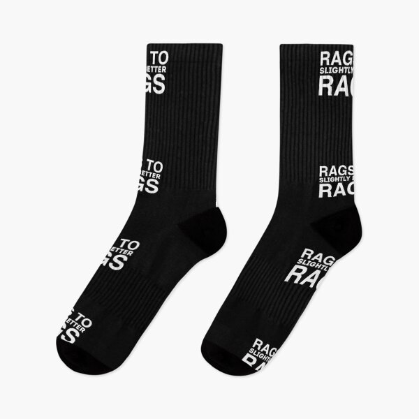Item preview,  Rags To Slightly Better Rags Funny Quote designed and sold by AritraSur.