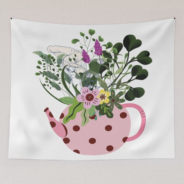 Item preview, Teapot flowers. Flowers are my valentine designed and sold by Doucheka.