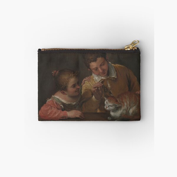 Item preview, Two Children Teasing a Cat designed and sold by Gorls.