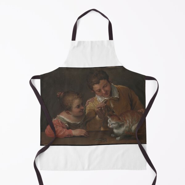 Item preview, Two Children Teasing a Cat designed and sold by Gorls.