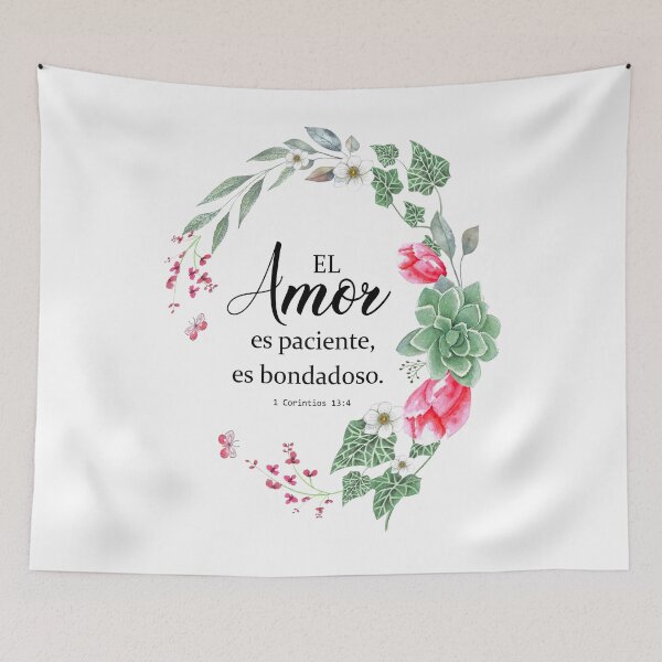 Item preview, El Amor es paciente, es bondadoso, 1 corintios 13 designed and sold by latiendadearyam.