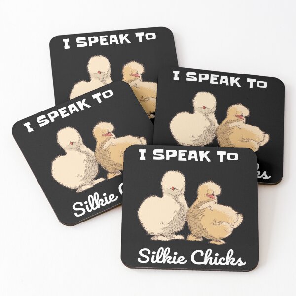 Item preview, Silkie Chicken Cute Chick I Speak To Silkie Chicks Chicken Gift designed and sold by leofel.