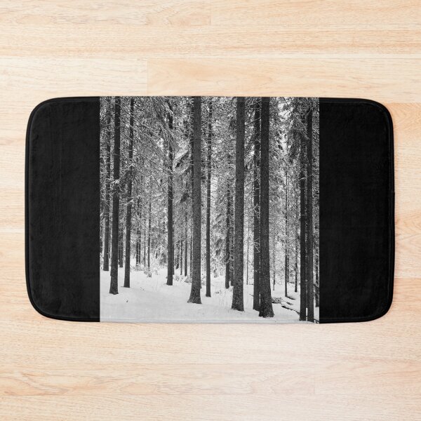 Item preview, Monochrom candle spruce forest designed and sold by Jouko Lehto Photography.