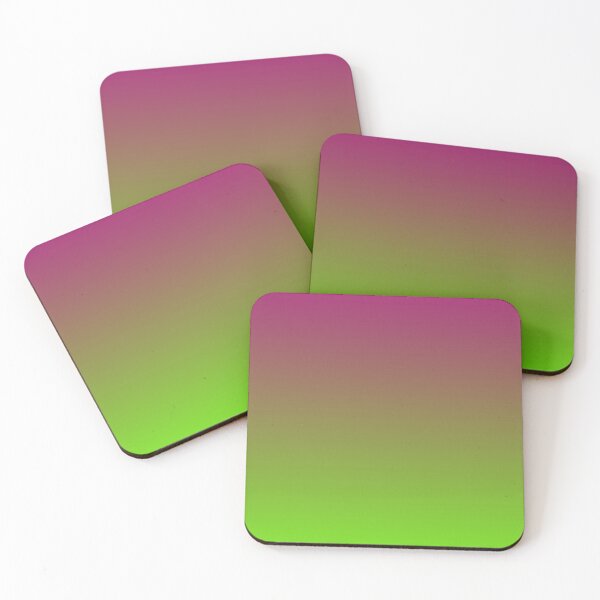 Item preview, Shahabi Green Purple Gradient Fashion Print designed and sold by Auto-Prints.