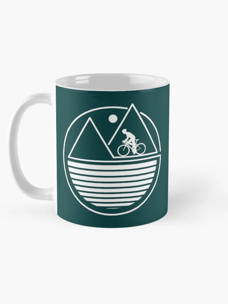 Thumbnail 5 of 6, Coffee Mug, Sunset Mountain Ride White designed and sold by RabeDesigns.